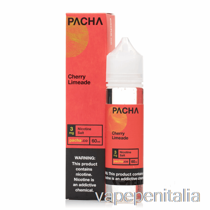 Vape Italia Cherry Lime - Pacha - 60ml 6mg